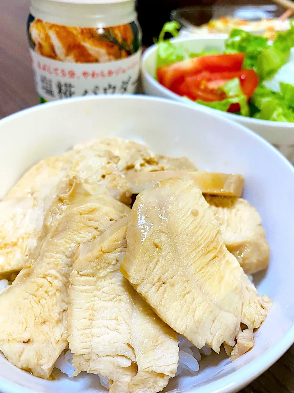 鶏ムネ肉チャーシュー丼|とっしぃさん