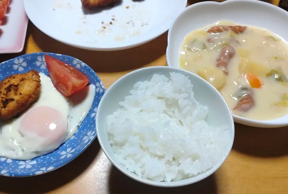 苦し紛れの目玉焼き|しまだ ちえこさん