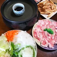 Snapdishの料理写真:豚しゃぶ|まろさん