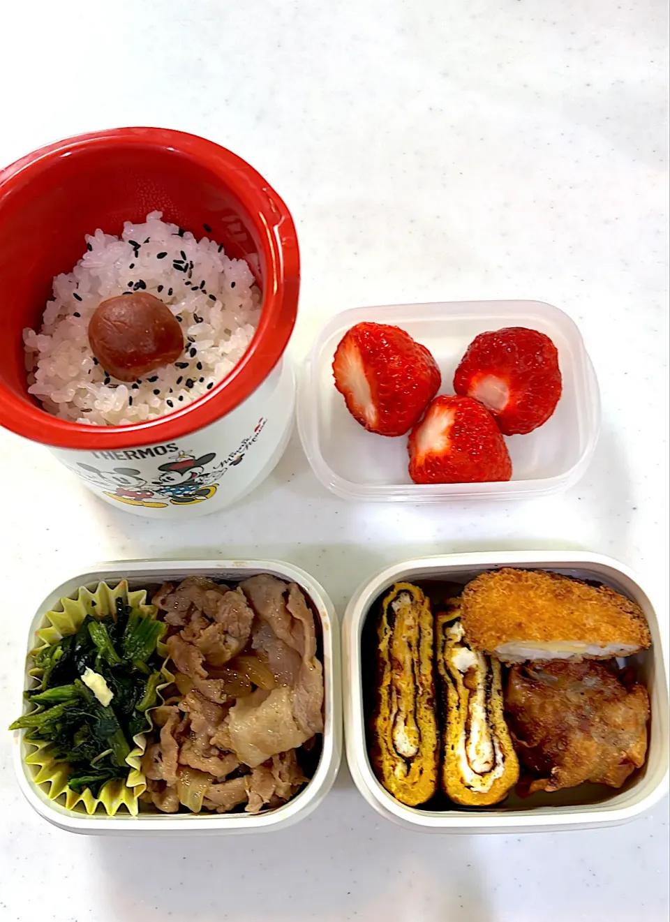 Snapdishの料理写真:5月23日のお弁当🍱|momotoemiさん