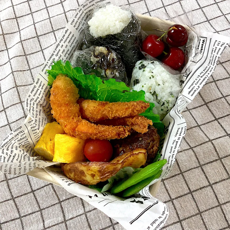 Snapdishの料理写真:お子様ランチ弁当|SaDaさん