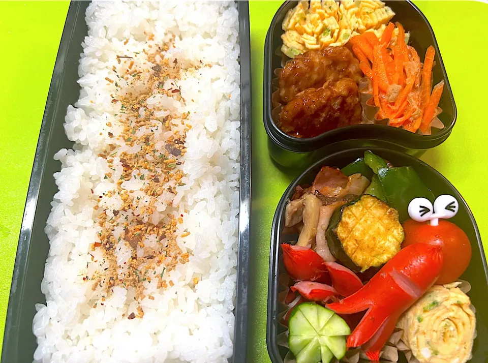 Snapdishの料理写真:息子のお弁当(木)🌈|KCoさん