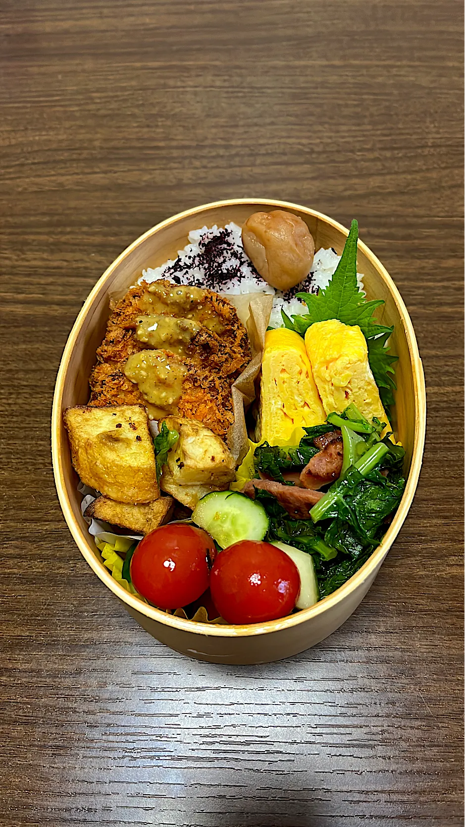 チキンカツ弁当|まあるななさん