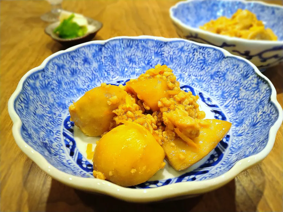 里芋のそぼろ煮|古尾谷りかこさん