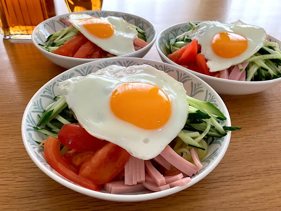 Snapdishの料理写真:＊超ヘルシー✨蒟蒻麺の冷やし中華＊|＊抹茶＊さん