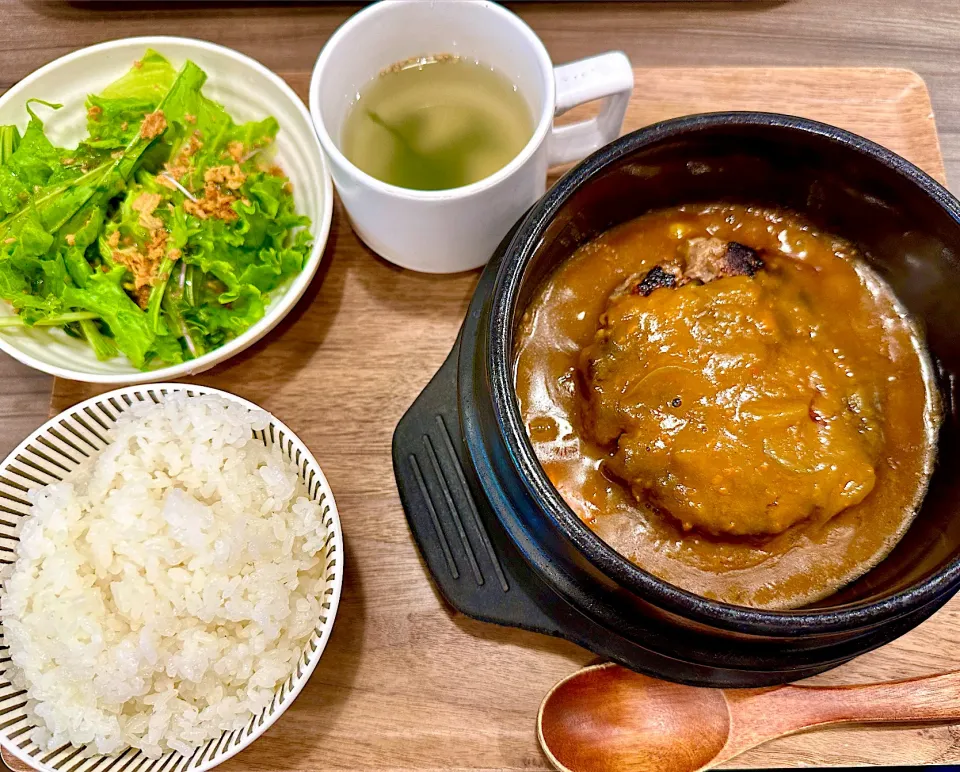 石焼きカレーハンバーグ|にゃあ（芸名）さん