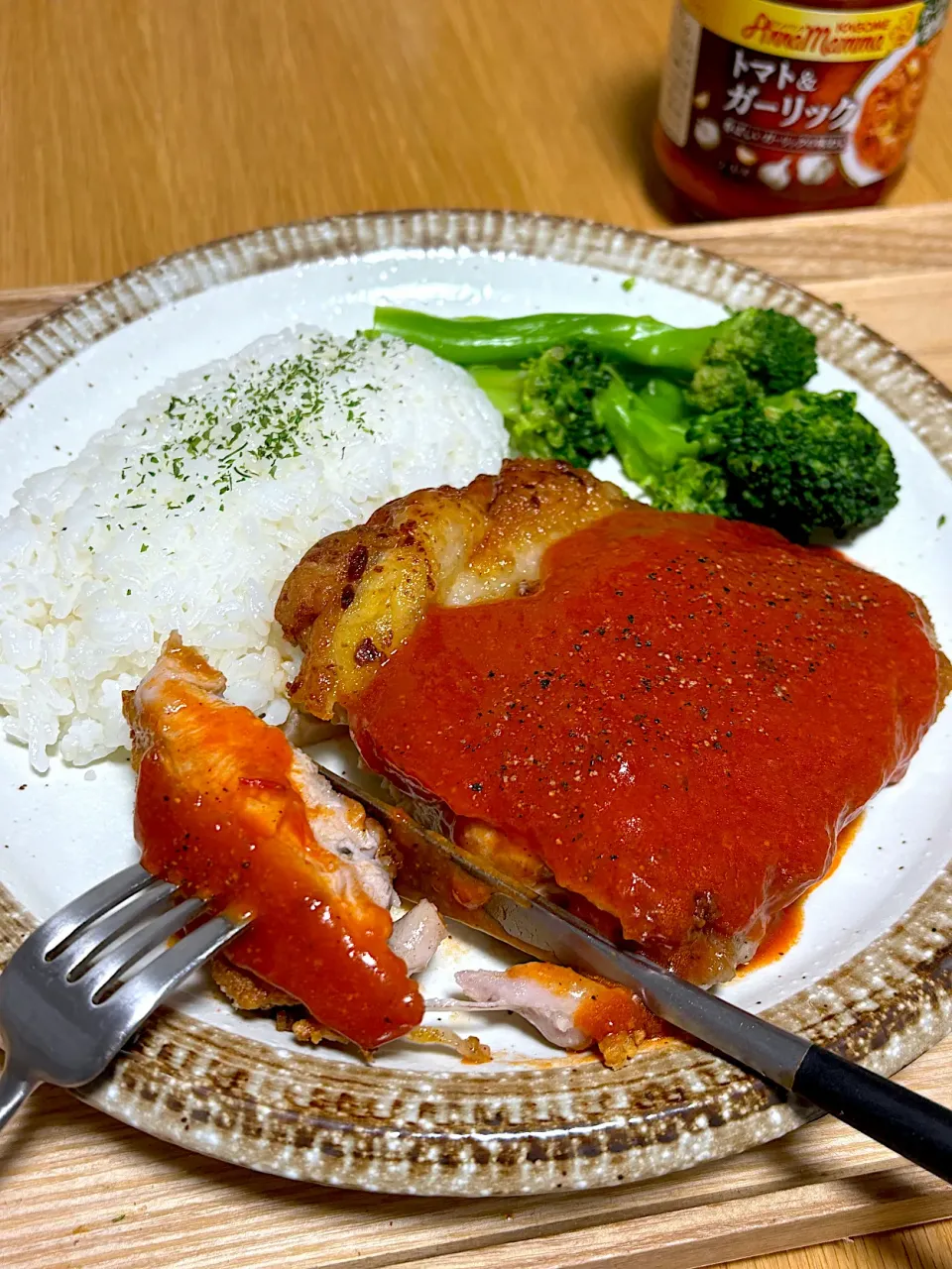 今日の夜ごはん~チキンステーキ~|ゆかｕさん