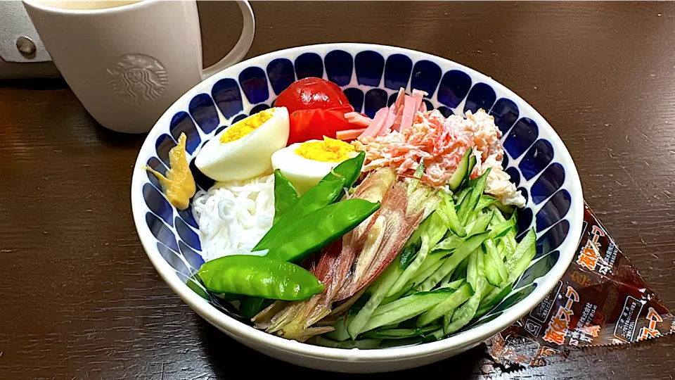 Snapdishの料理写真:こんにゃく麺の冷やし中華|dai0.0さん