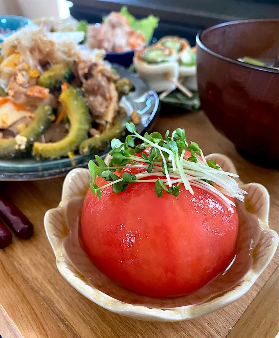 ゆかりさんの料理 トマトのお浸し🍅〜トマトの冷やしおでん〜|ゆかりさん