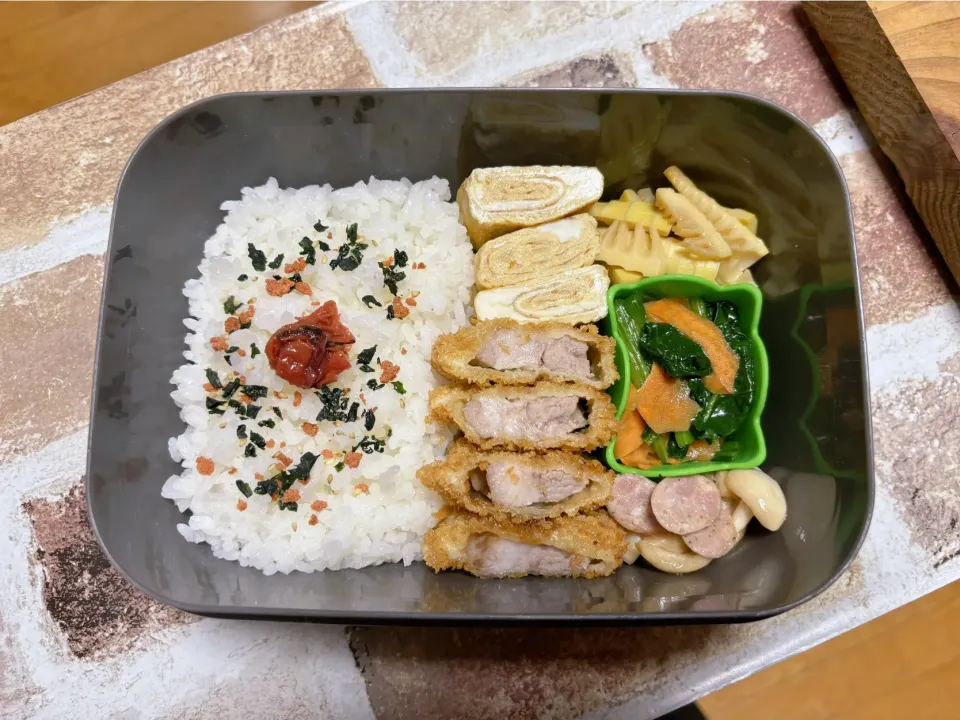 お弁当.n_n.1420  snap dishさんにいただいた、オイスターソースを使って、筍を美味しいメンマに😄👍🏻|nacchan♪さん