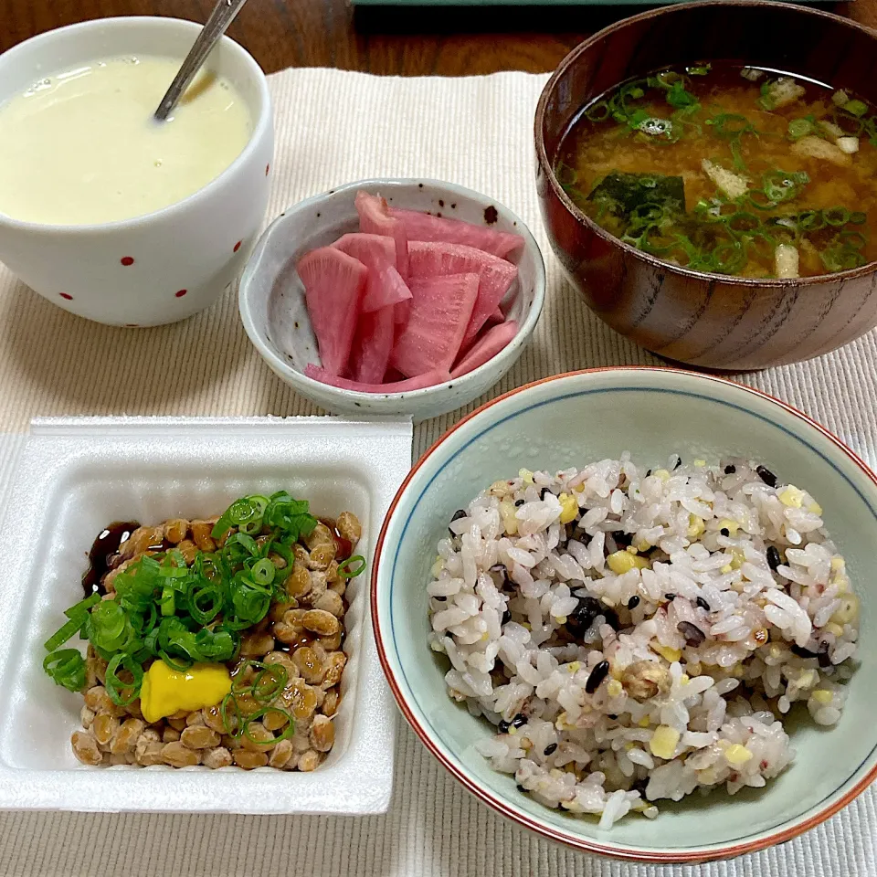 Snapdishの料理写真:納豆ご飯|akkoさん