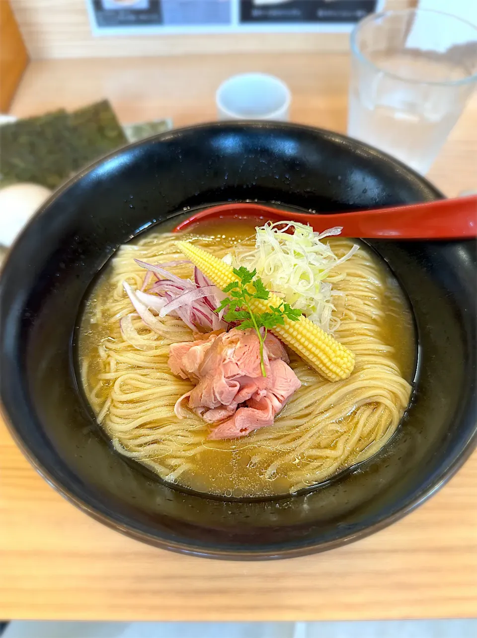 渡り蟹の冷し麺@焼きあご塩らー麺たかはし北千住店|morimi32さん