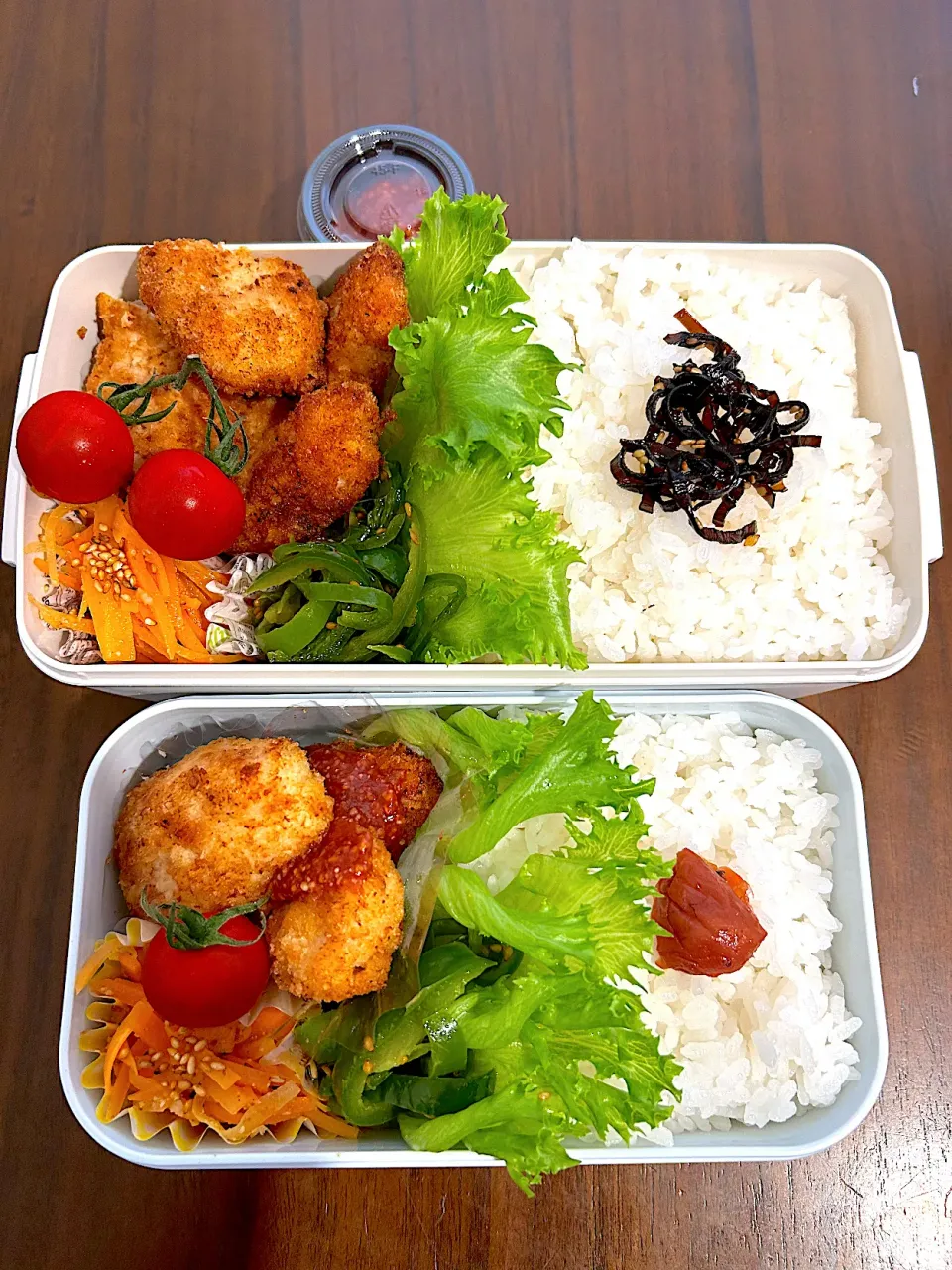 Snapdishの料理写真:ササミフライお弁当|immayuyuさん