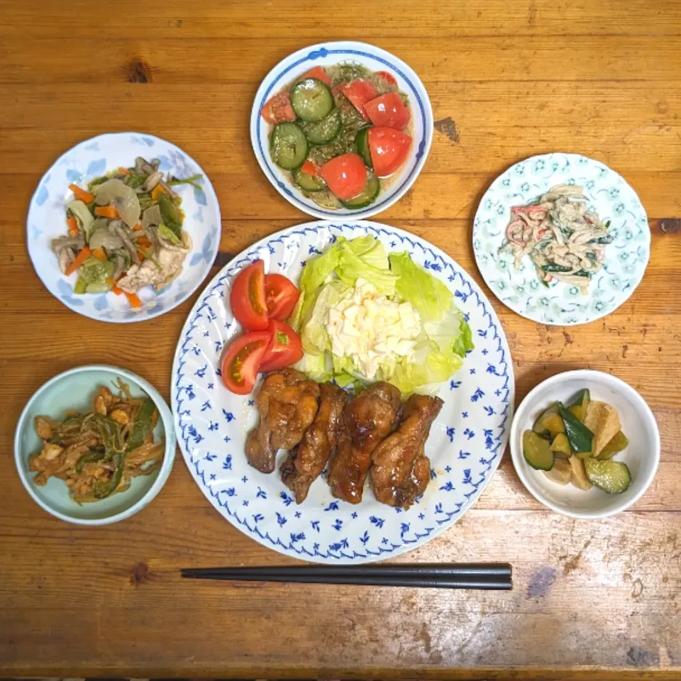 Snapdishの料理写真:晩御飯🥢🍻|まゆめろさん