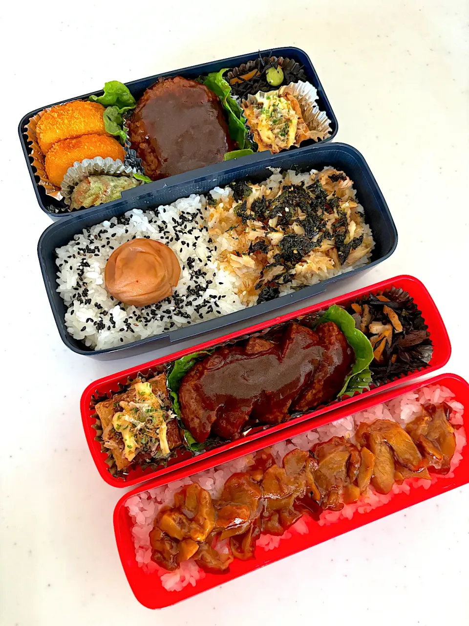 今日は兄妹お弁当🍱|Chikaーーさん