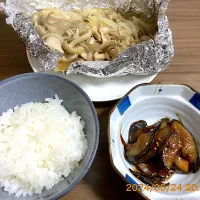 Snapdishの料理写真:鶏肉のホイル焼き|massdaさん