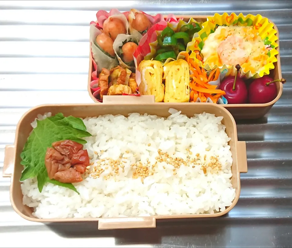 ウインナー巻き弁当|8YUKKO8さん