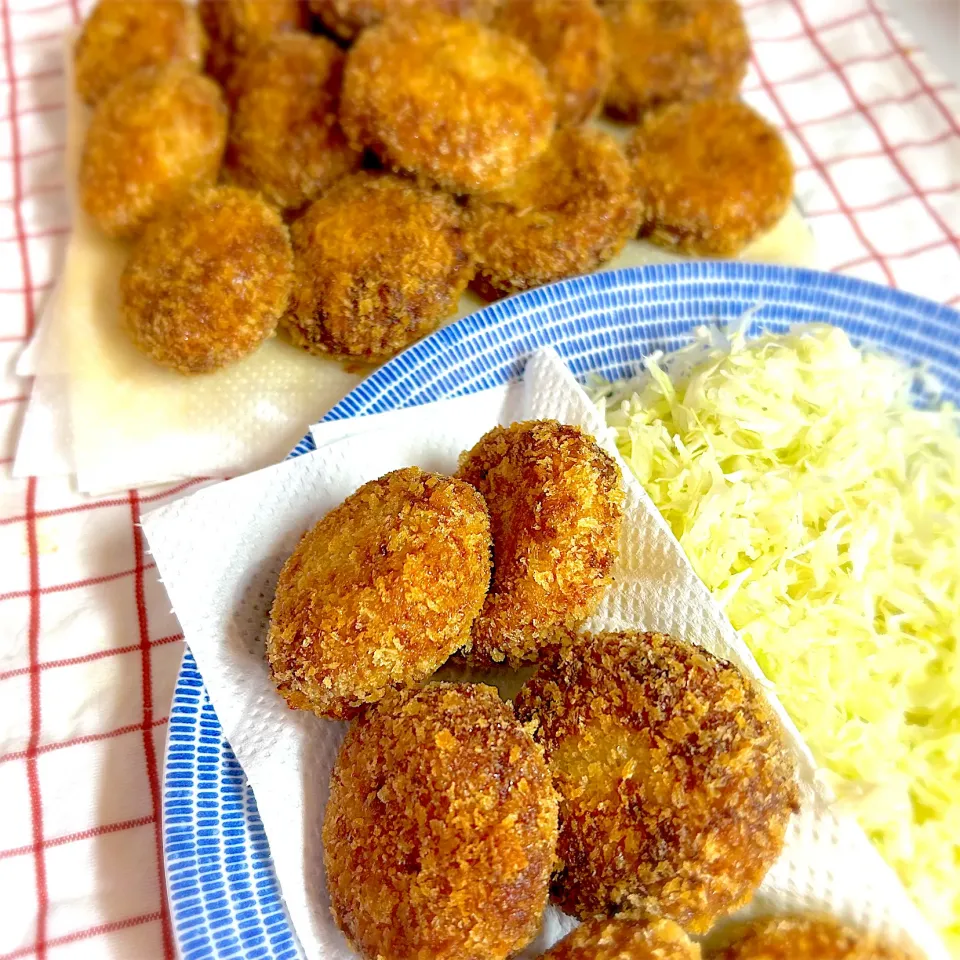 新じゃがでコロッケ|chicaocafeさん