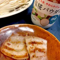 Snapdishの料理写真:塩糀パウダーで豚バラ焼肉😋|Hironobuさん