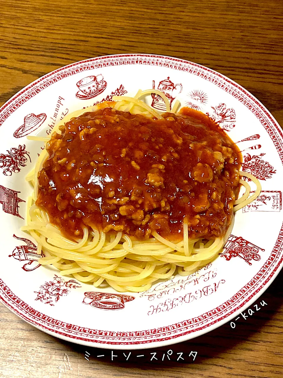 ミートソースパスタ|o-kazuさん