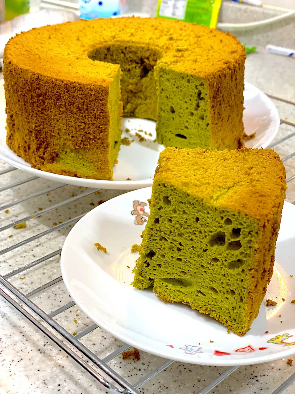 Matcha Chiffon Cake|Ronaさん