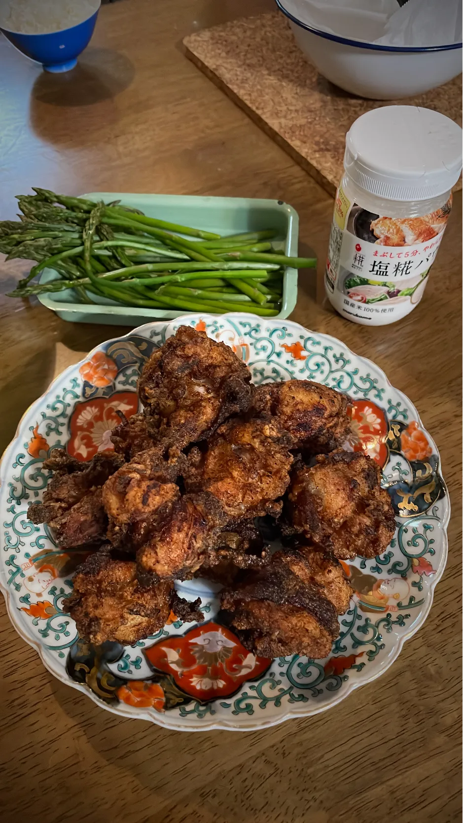 塩糀パウダーで揉んだ米粉唐揚げ|chiiさん