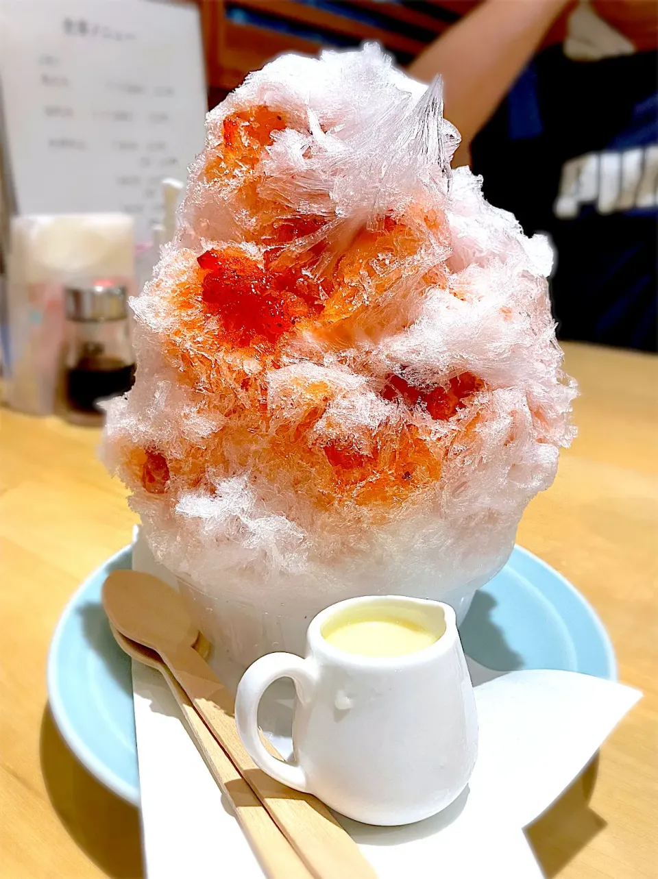 風流さんの手作り苺ソースかき氷🍧|maSami＊さん