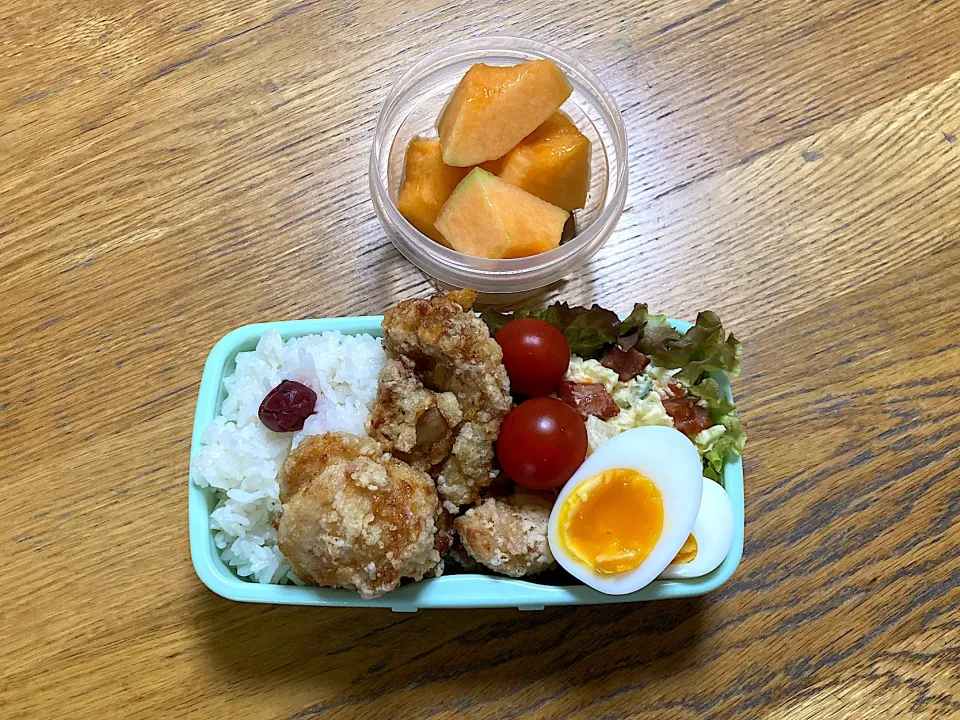 Snapdishの料理写真:5/27 鶏の塩唐揚げ弁当|ゆさん