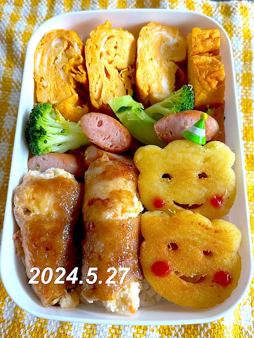 Snapdishの料理写真:男子高校生お弁当|harutomomamaさん