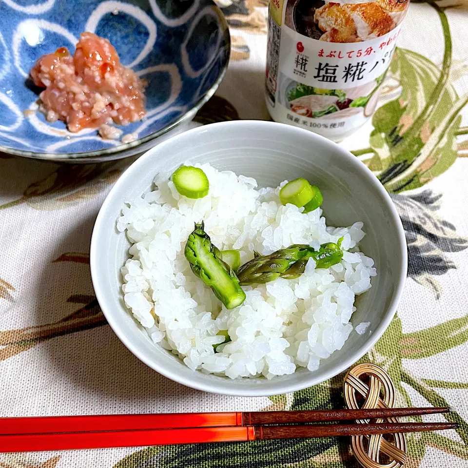 アスパラガスご飯|Atsuko  Oshimaさん