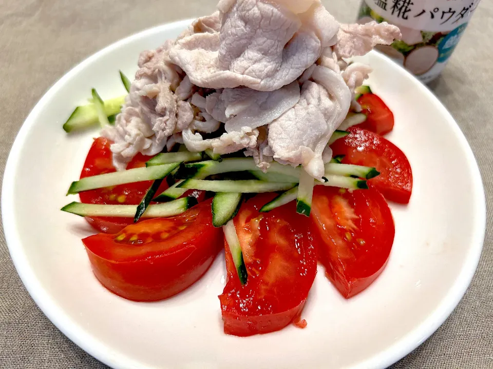 冷しゃぶサラダ|こずりんさん