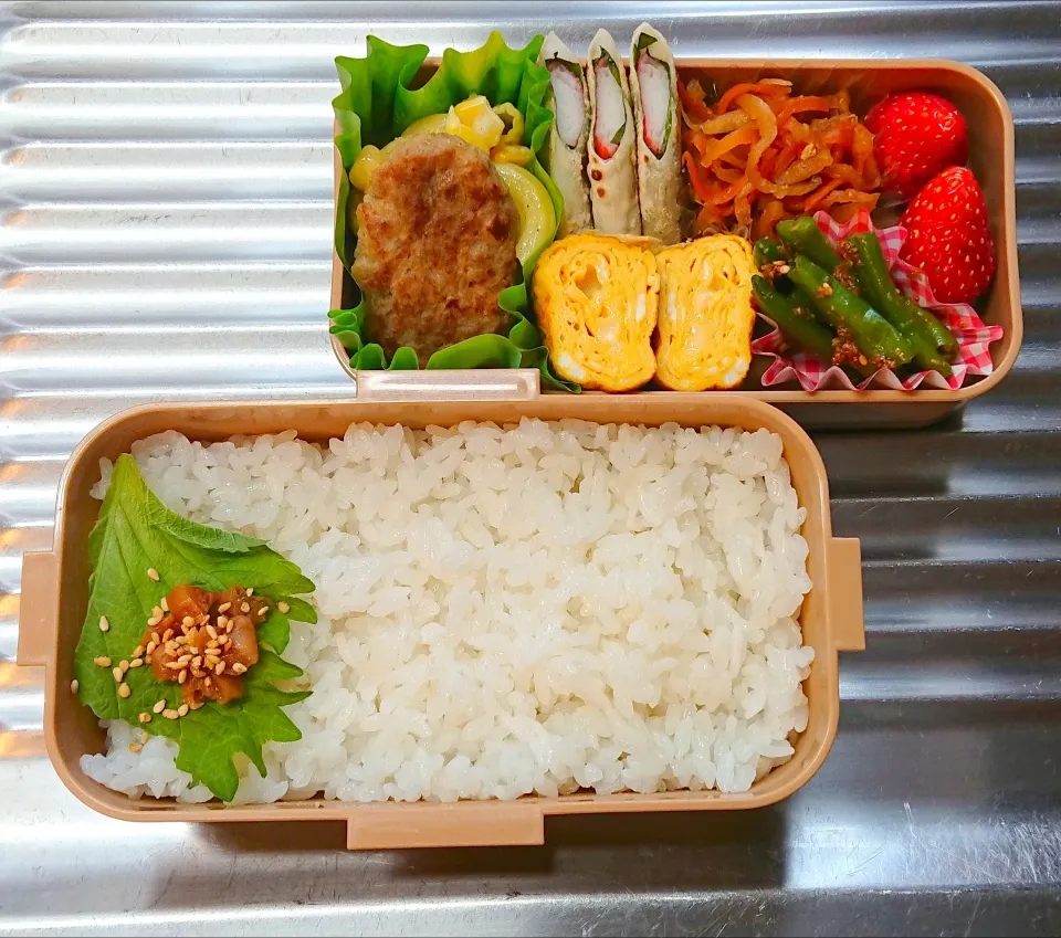 ハンバーグ弁当|8YUKKO8さん