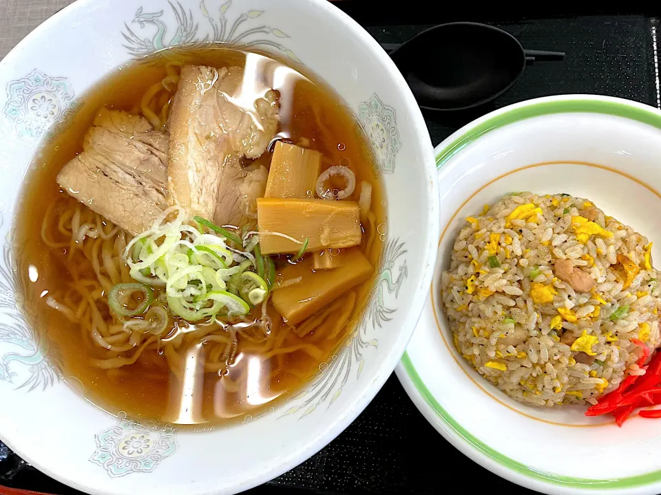 喜多方ラーメン・チャーハンセット|ちゃっぴ〜さん