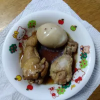 Snapdishの料理写真:鶏肉のポン酢煮|mitsu yamaさん