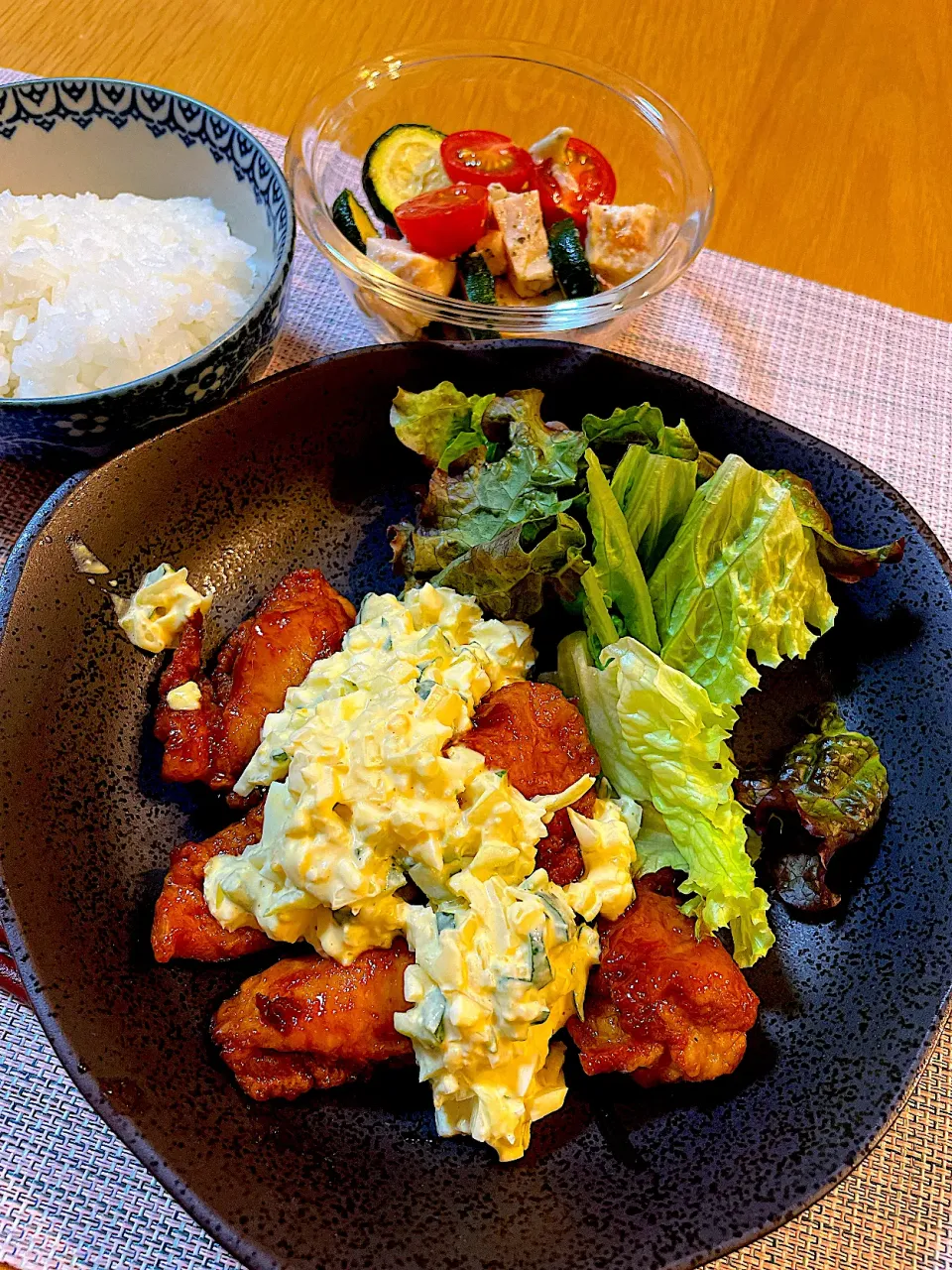 チキン南蛮の晩御飯|Mikaさん