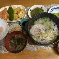 Snapdishの料理写真:今日の夕食|らんこさん