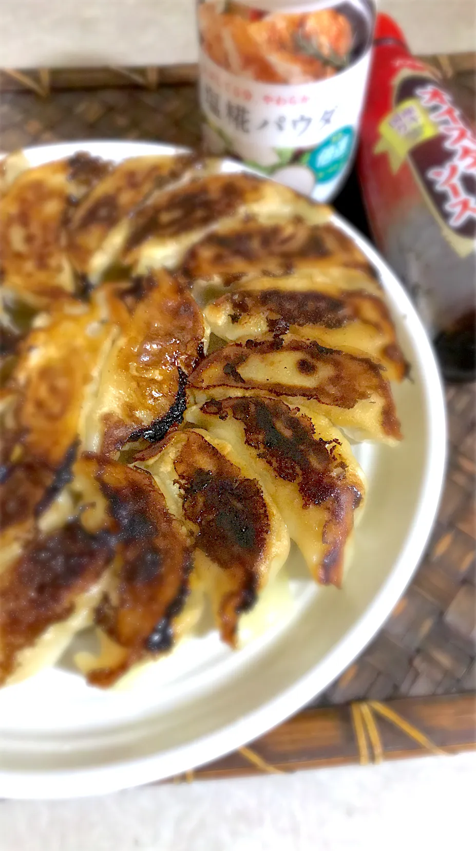 Snapdishの料理写真:塩麹餃子|misattiさん