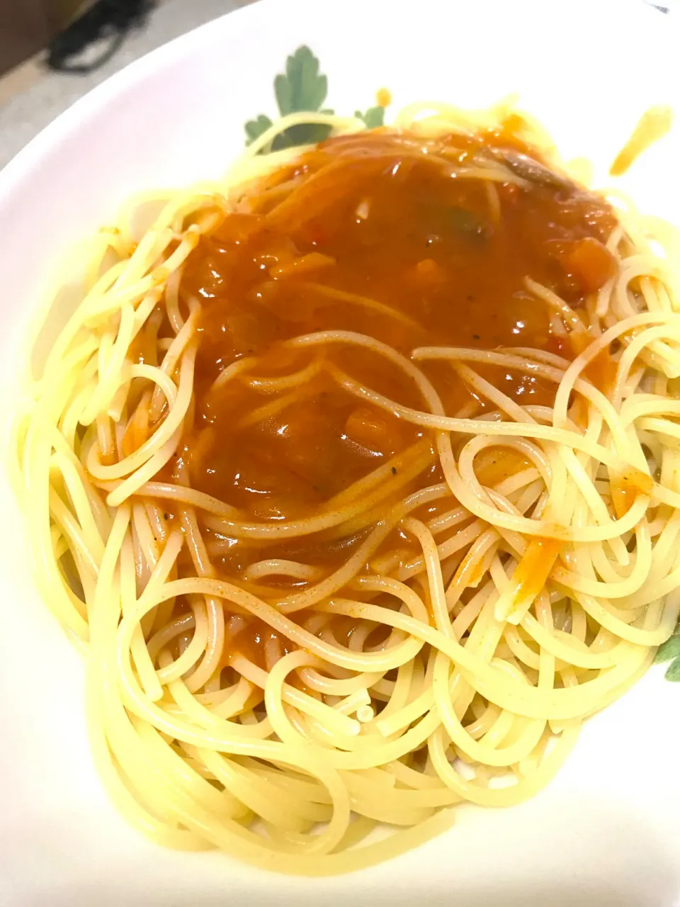 ただのレトルトトマトパスタ|単身赴任のっちさん