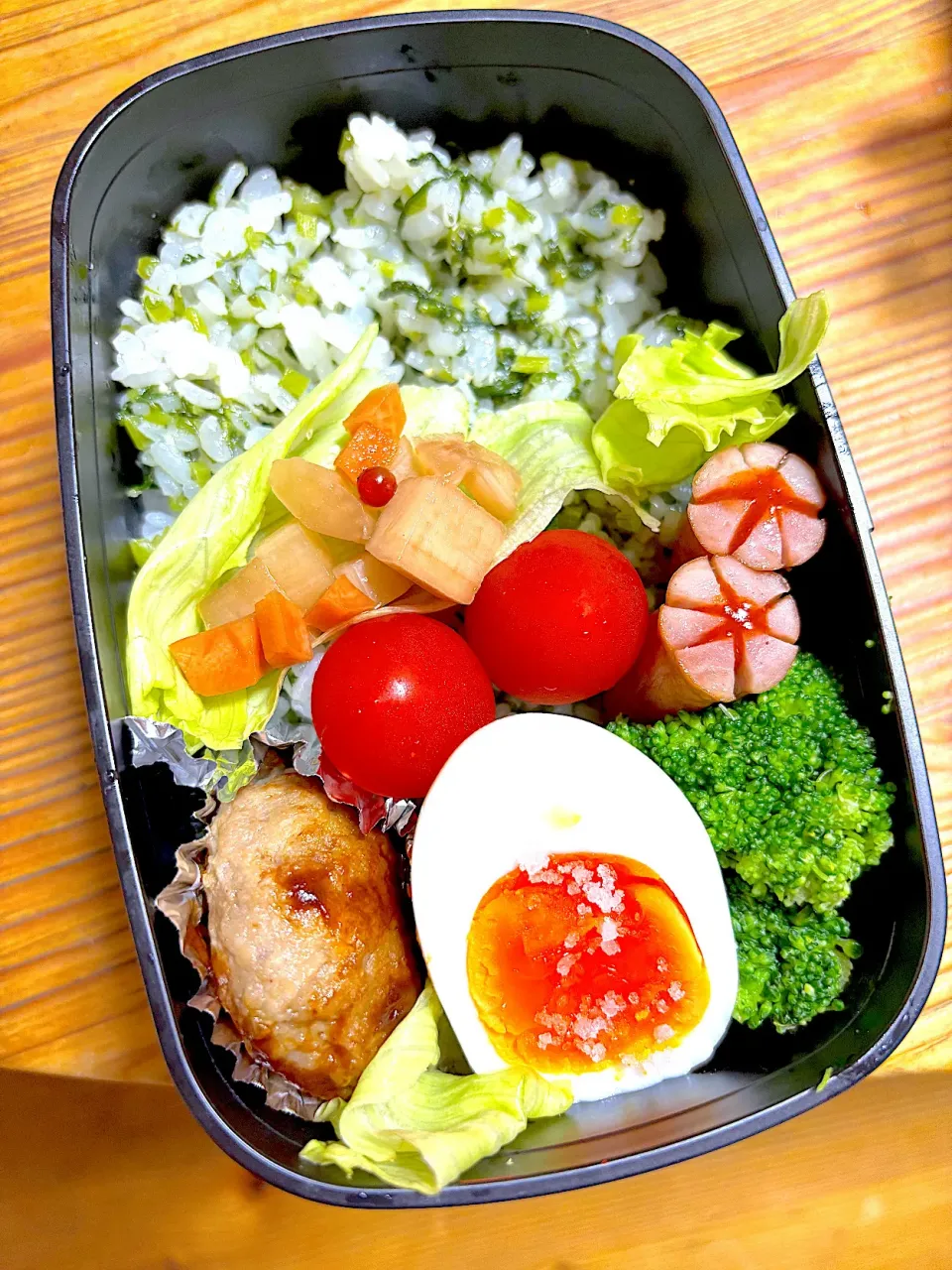 今日のお弁当🍱　大根菜飯|misakoさん