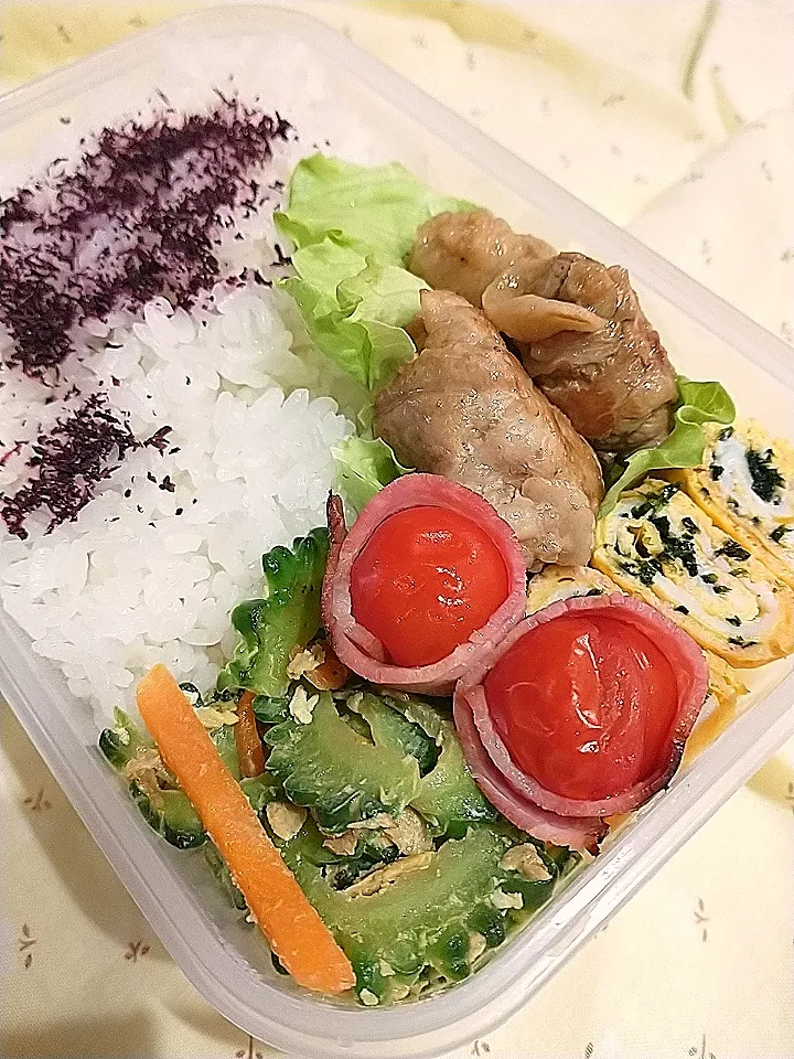 ゴーヤーチャンプルー豚ボール弁当|yayoi.Kさん