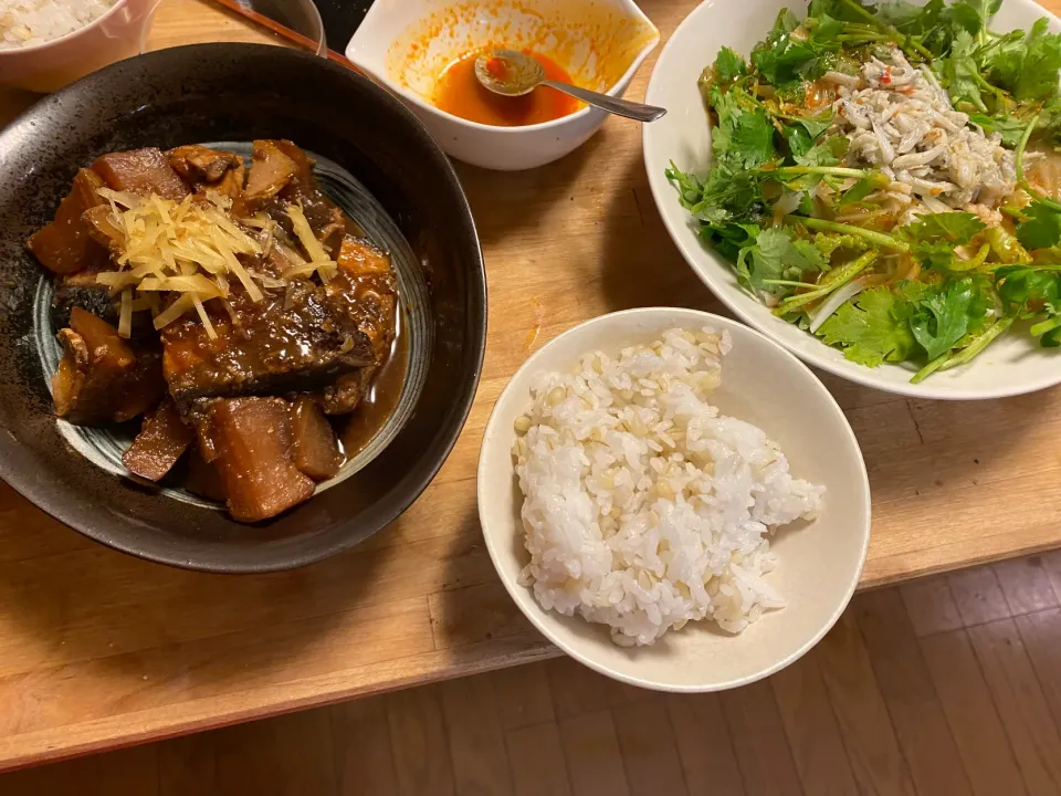 ぶり大根定食|しよたん@うさぎ職人さん