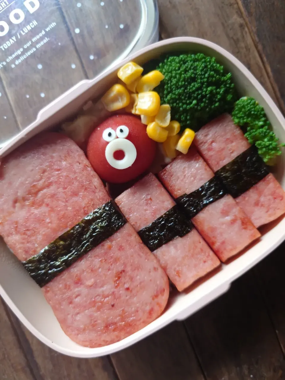 漢の…次女用🍱スパムおにぎりとスパムこにぎり弁当|ᵏᵒᵘさん