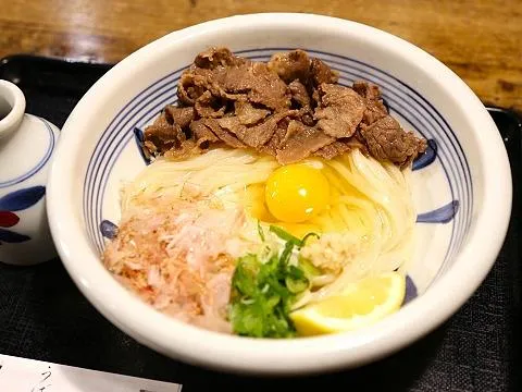 超簡単「饂飩工房うばら」流 おうちで肉ぶっかけ（温）|ヤマサ醤油公式アカウントさん