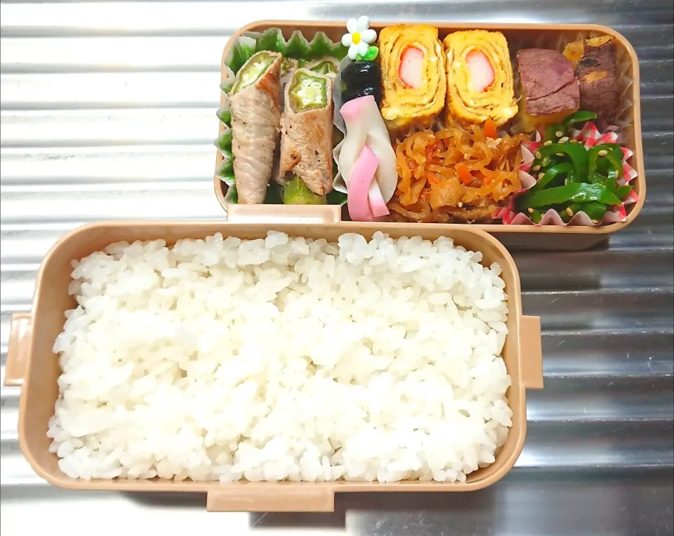 Snapdishの料理写真:白米弁当|8YUKKO8さん