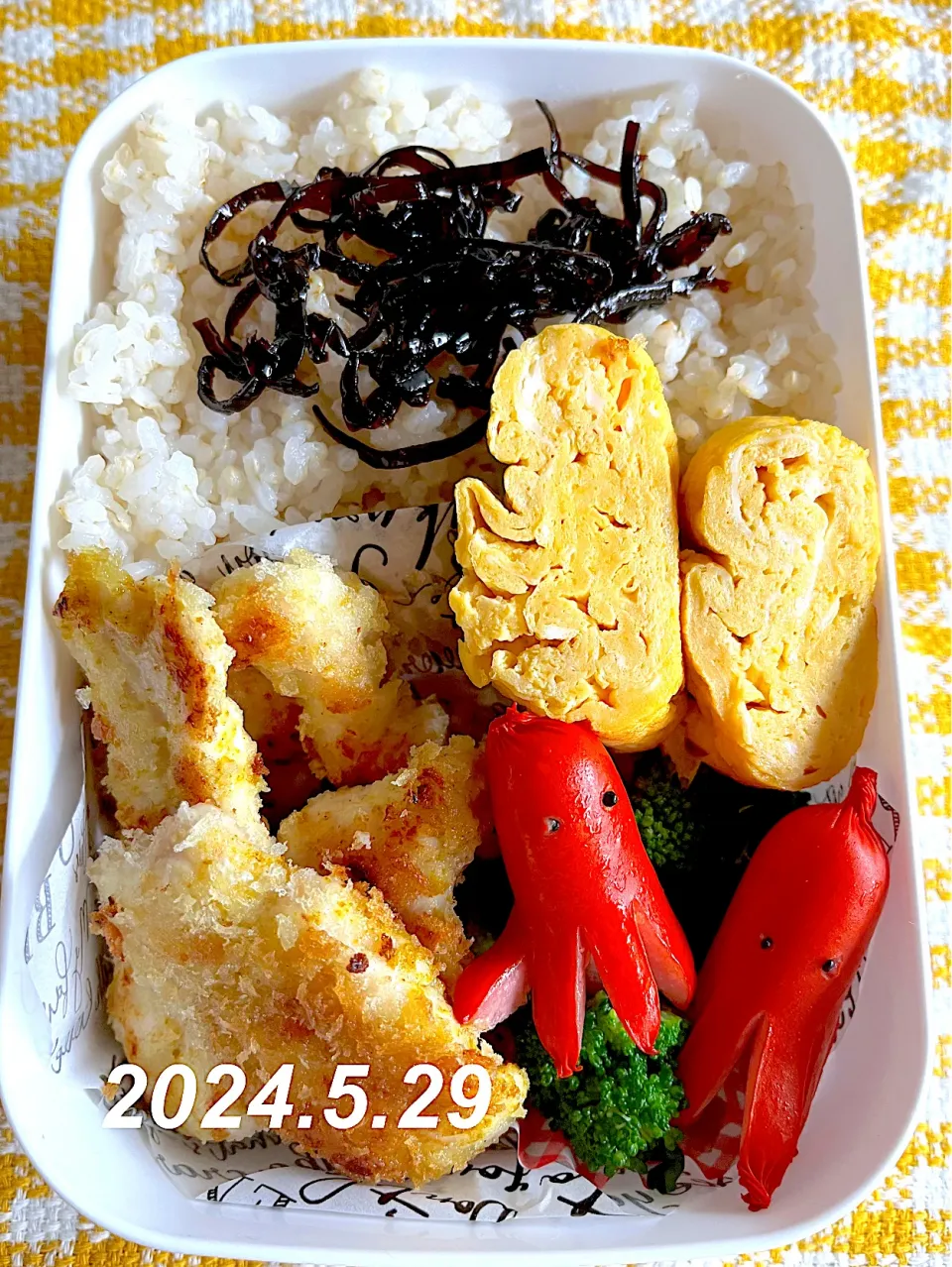 Snapdishの料理写真:男子高校生お弁当|harutomomamaさん