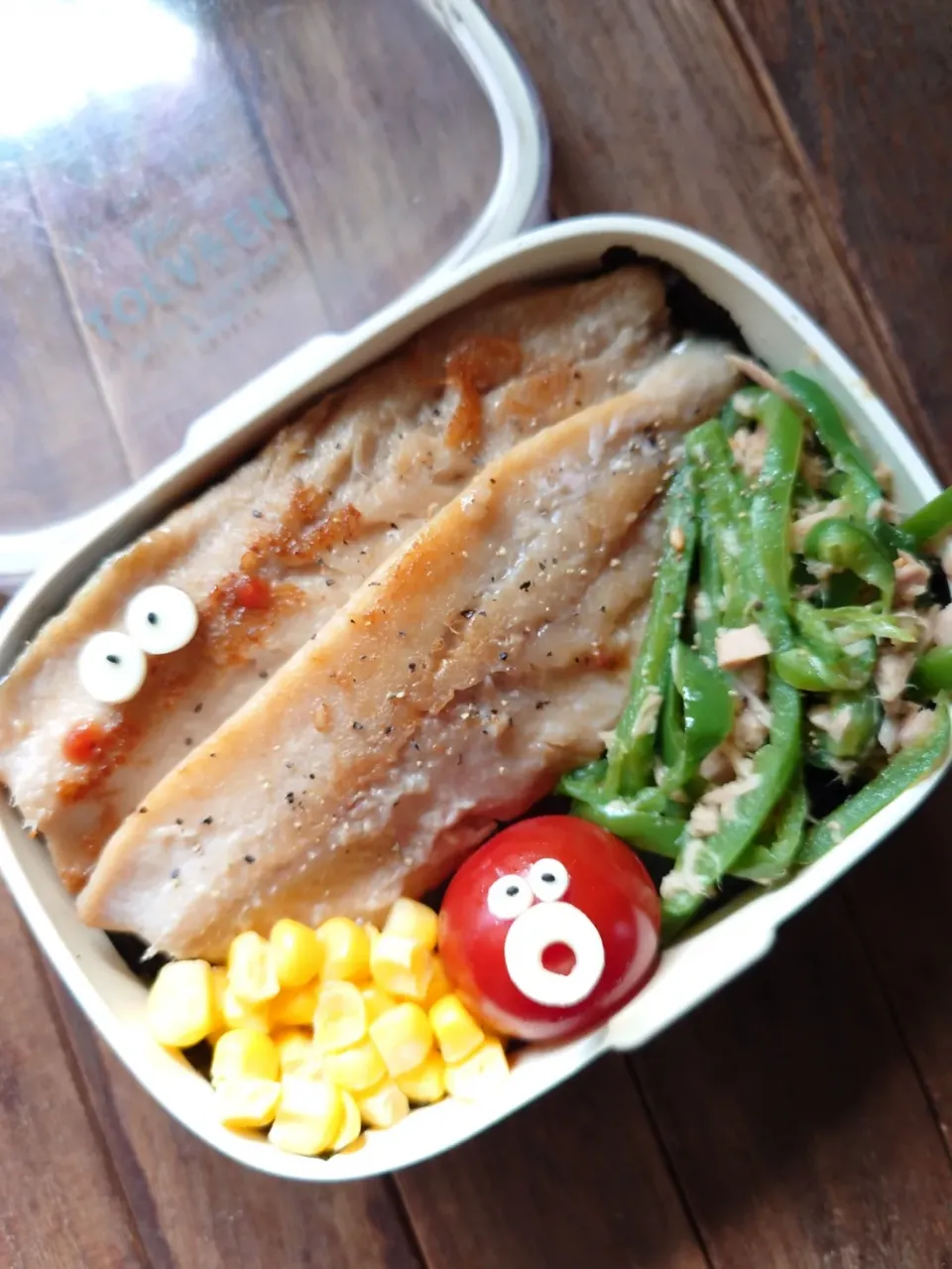 漢の…次女用🍱ニシンのバター焼き弁当|ᵏᵒᵘさん