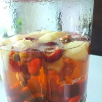 Rose tea

Ingredients: Rose + Apple + Wolfberries + Red dates + rock sugar

* Good for liver and to brighten skin tone|2721_blissさん