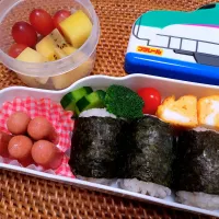 Snapdishの料理写真:2024.5.29 息子弁当|macyuさん