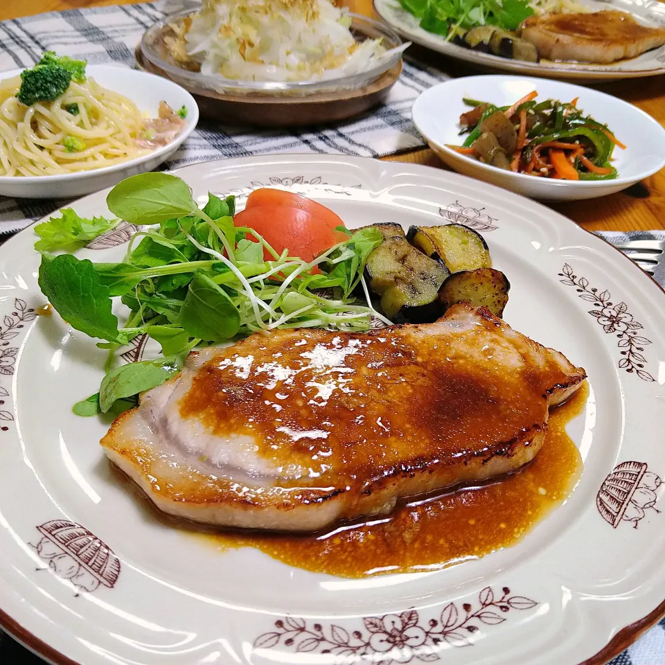 めんちゃんさんの料理 和風ポークステーキ|とまと🍅さん