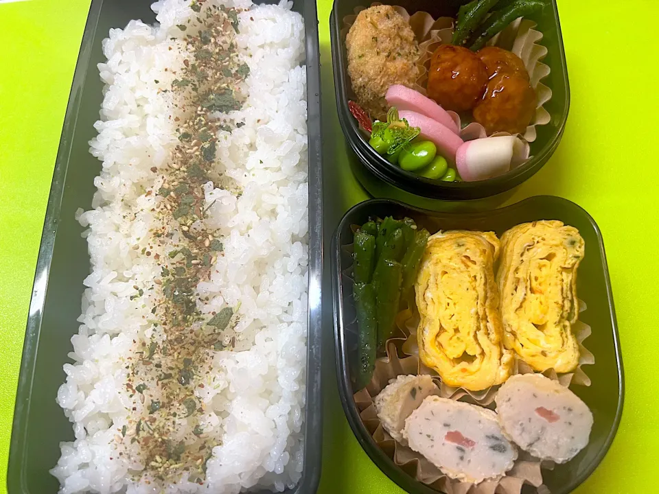 高1息子のお弁当(木)🌈|KCoさん